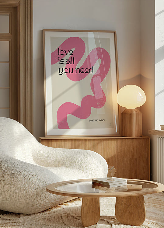 Love is all you need Plakat