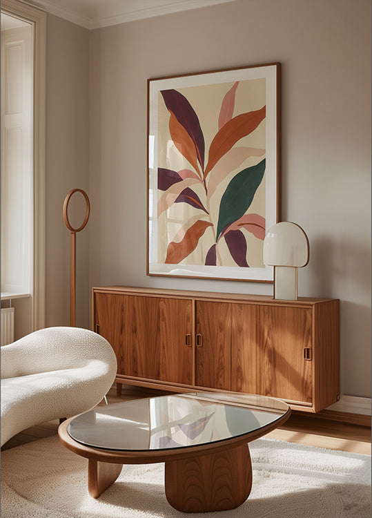 Abstract Plants Plakat