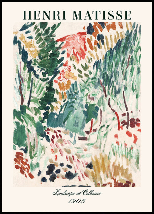 Henri Matisse - Landscape at Collioure Plakat