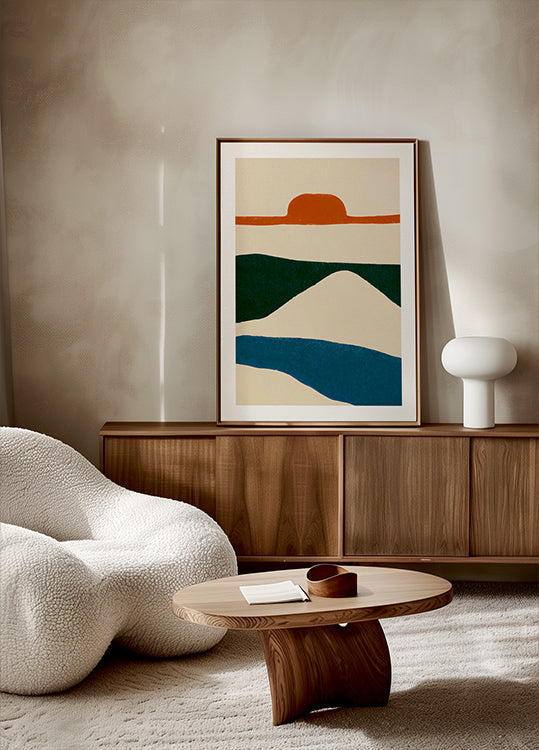 Puesta Del Sol Plakat
