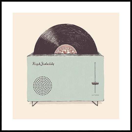 High Fidelity Plakat