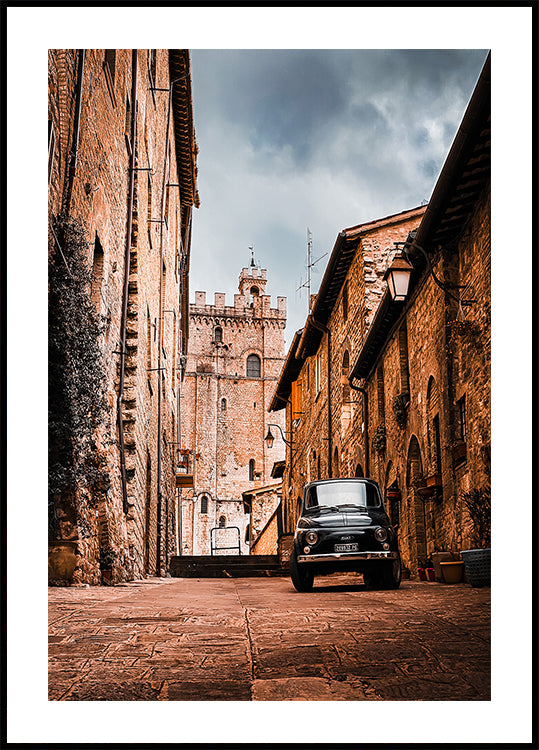 Getting lost in the Umbrian alleys Plakat