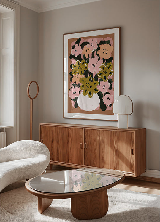 Floral Harmony Plakat