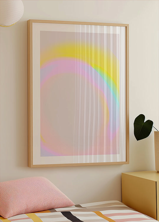 Pastel Aurora Plakat