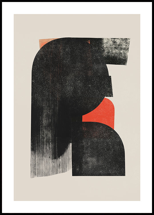 Abstract Shapes Plakat