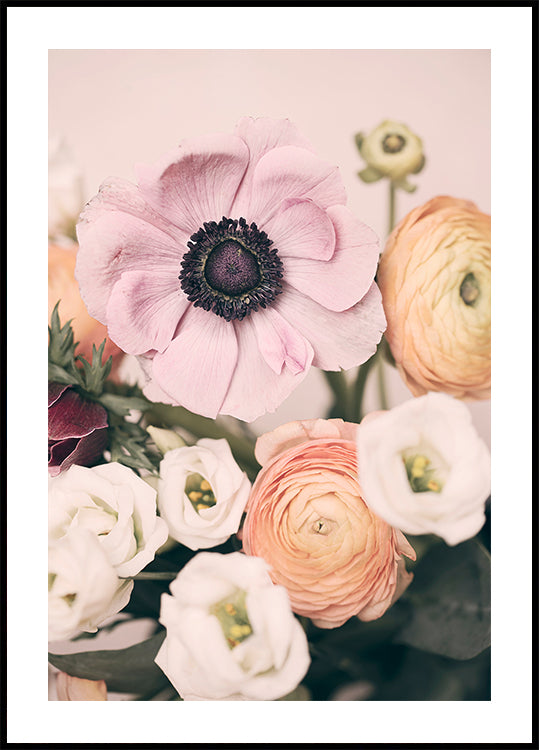 Pastel Bouquet Plakat