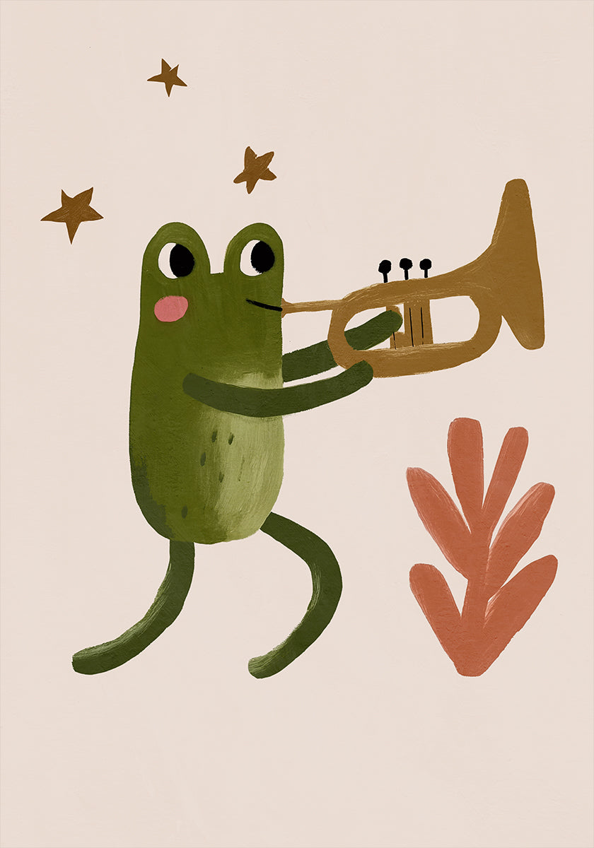 Frogandtrumpet Plakat