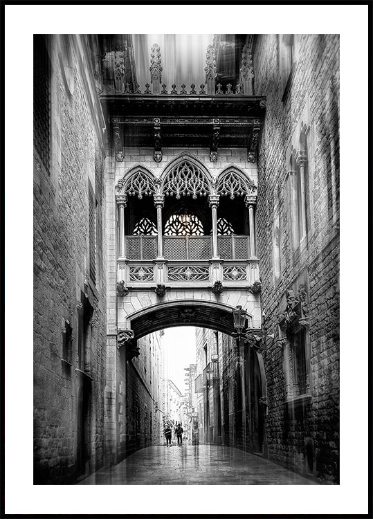 Bishop´s Bridge (Barcelona Series) Plakat