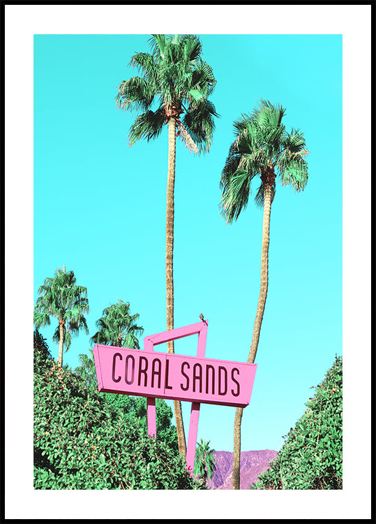 Retro Paradise Vibes Plakat