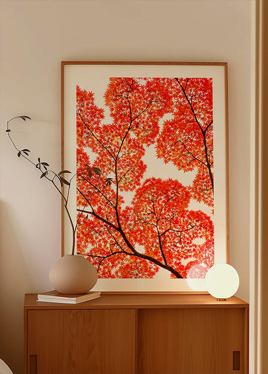 Geometry of Autumn Silence Plakat