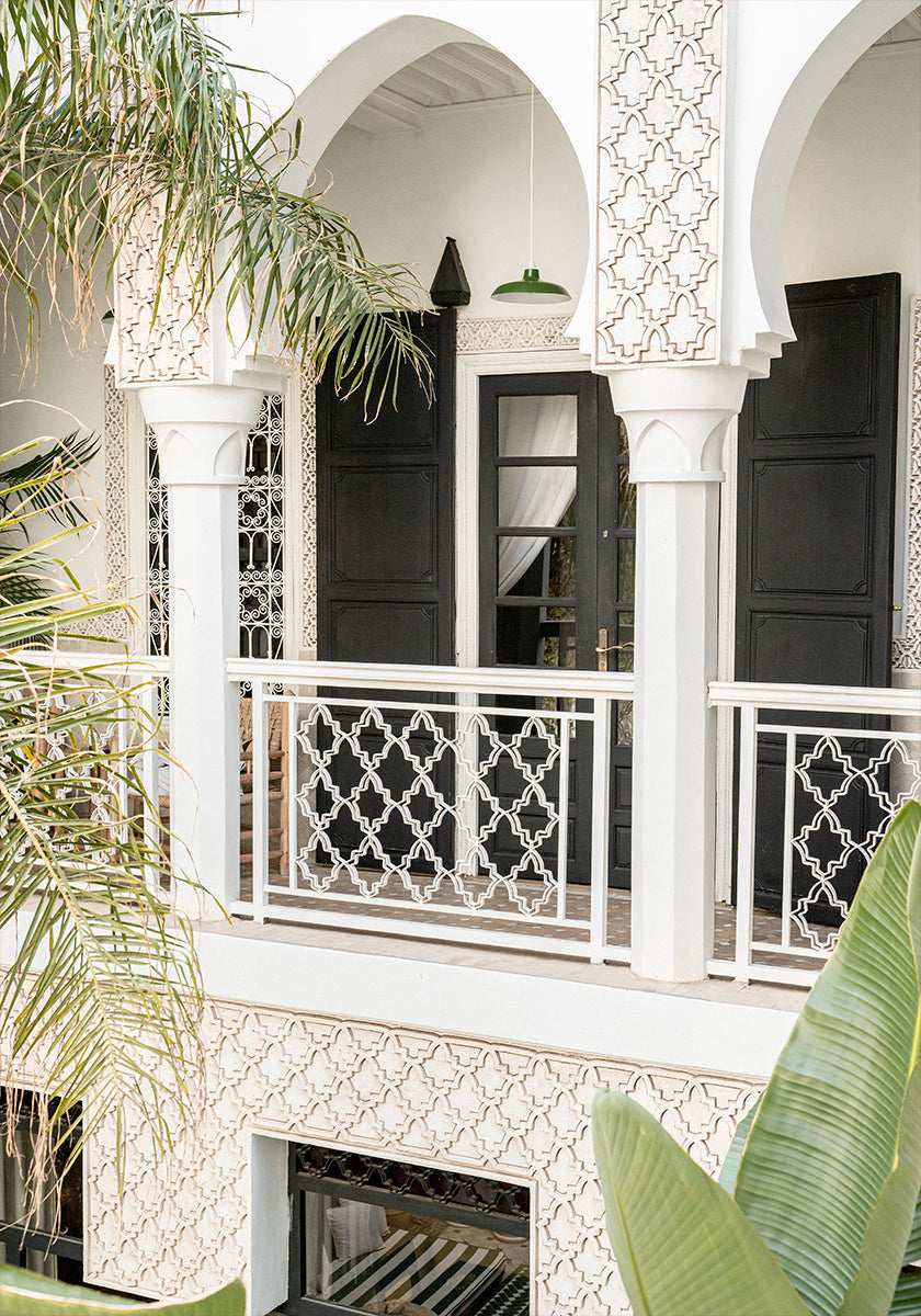 Morning In the Riad Plakat