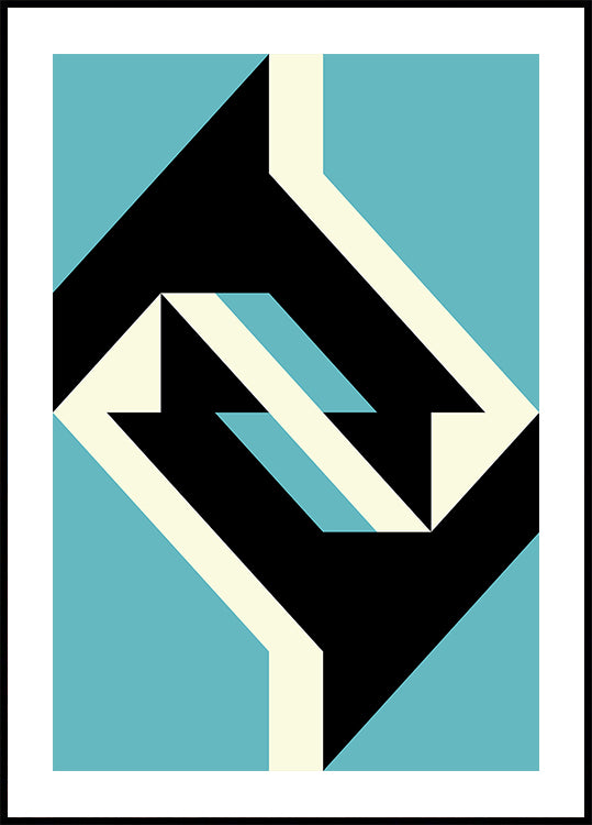 Geometric Illusion Plakat