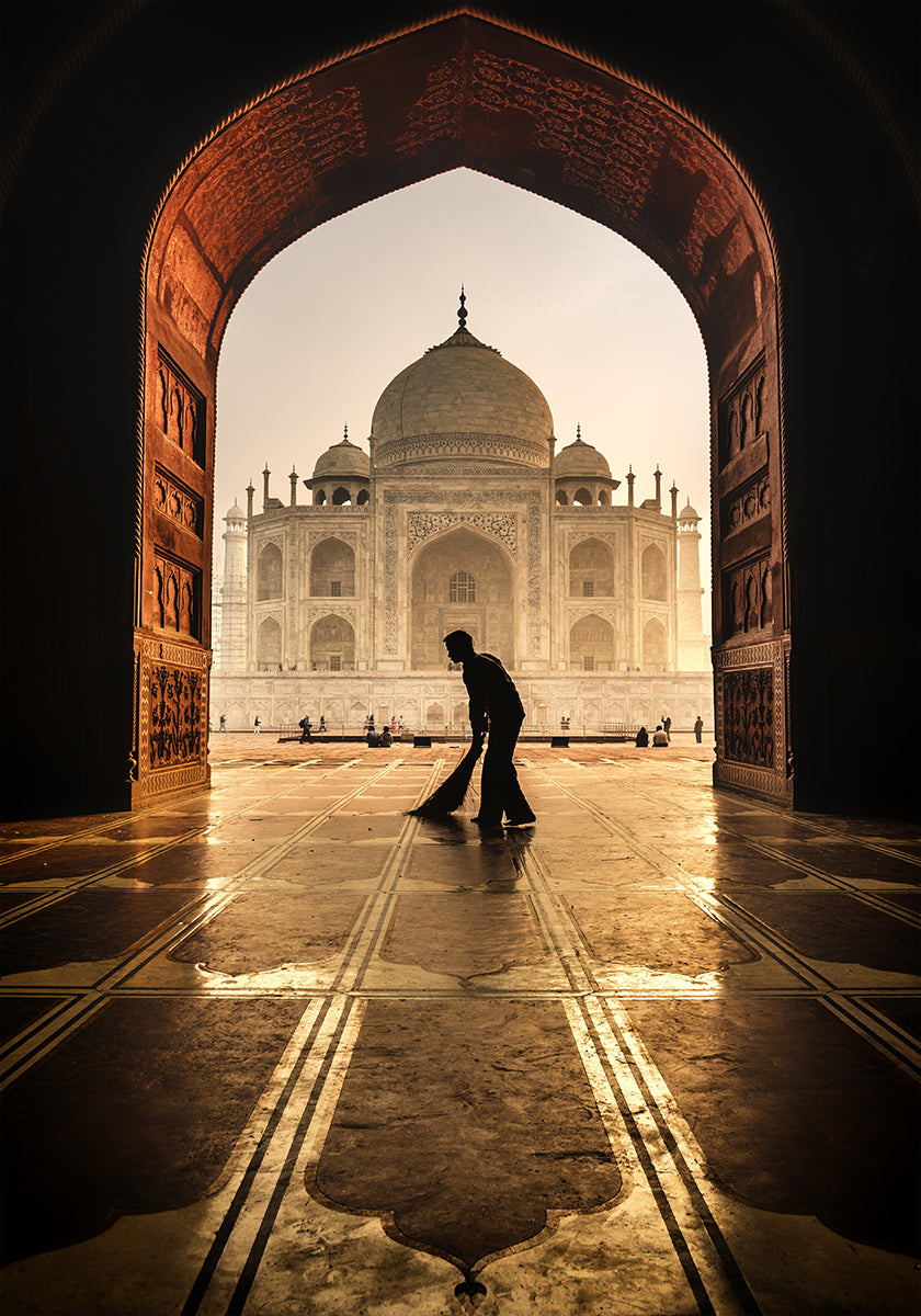 taj mahal cleaner Plakat