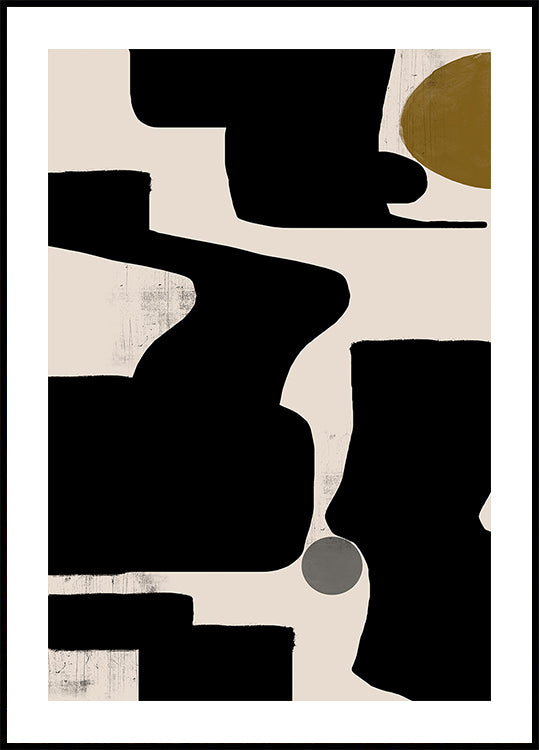 Curves and Shadows Plakat