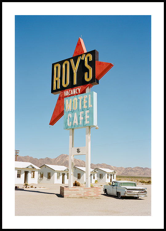 Mojave Desert California IV on Film Plakat