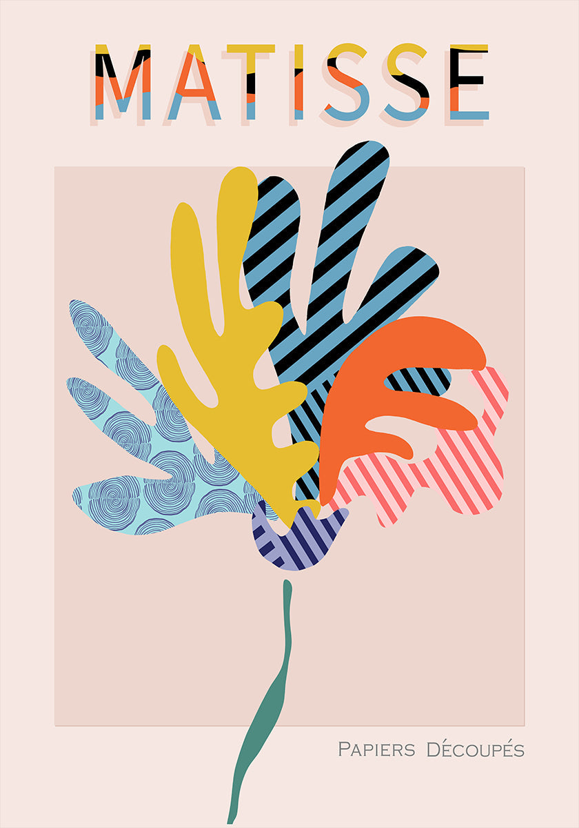 Bauhaus - Flower Plakat