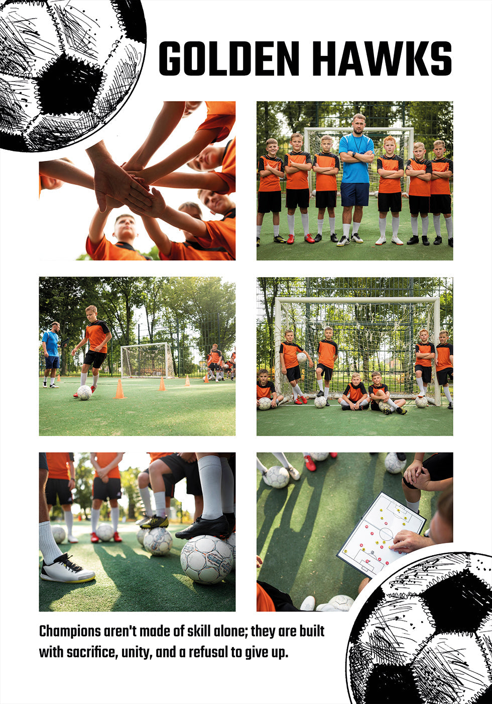 Our Team Personal Plakat