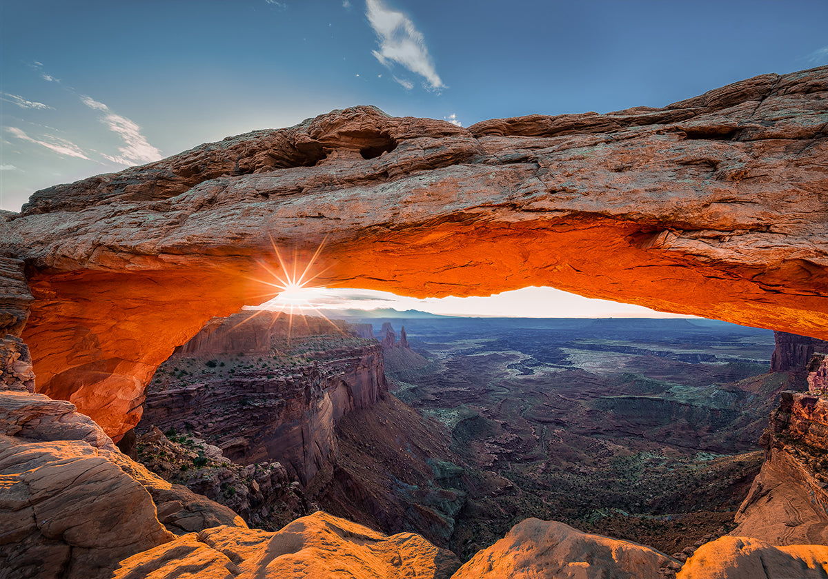 Sunrise at Mesa Arch Plakat