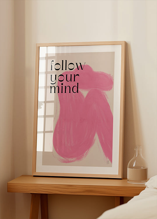 Pink Woman Plakat
