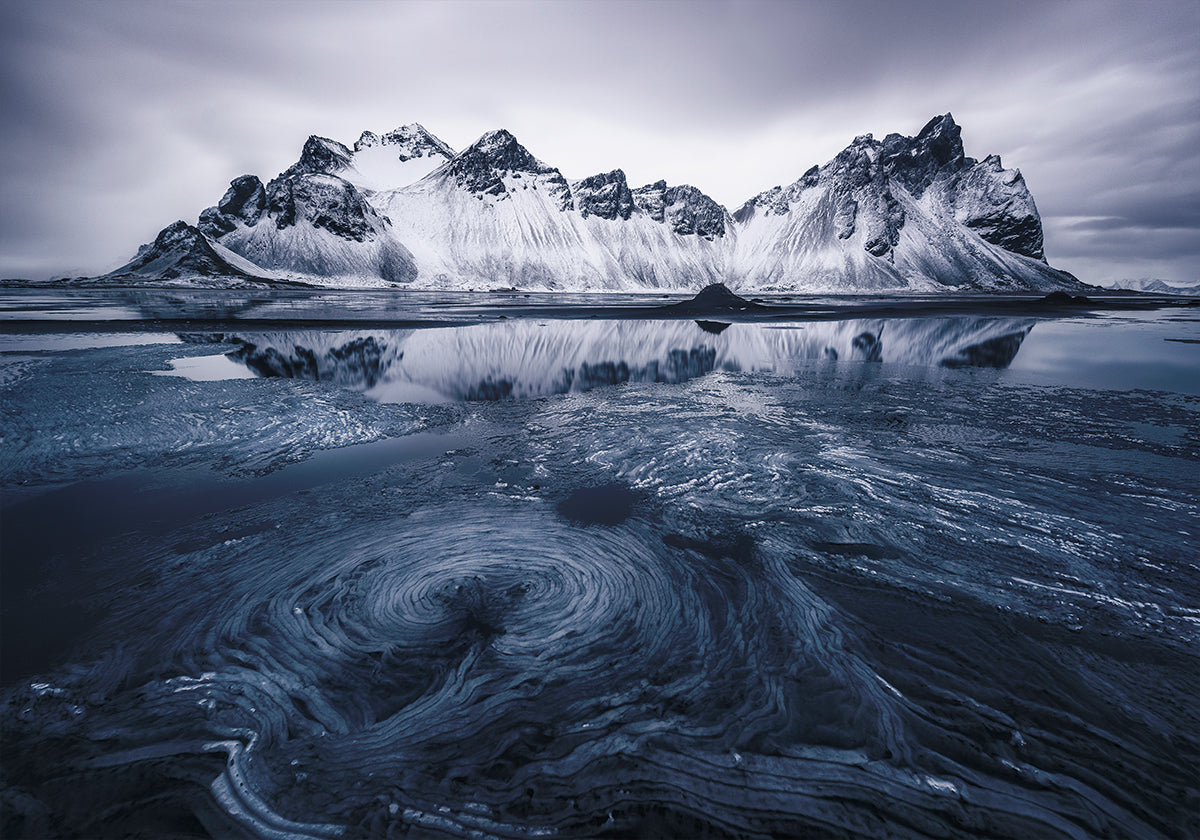 Ice on Stokksnes Plakat