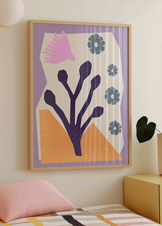 Abstract Garden Plakat