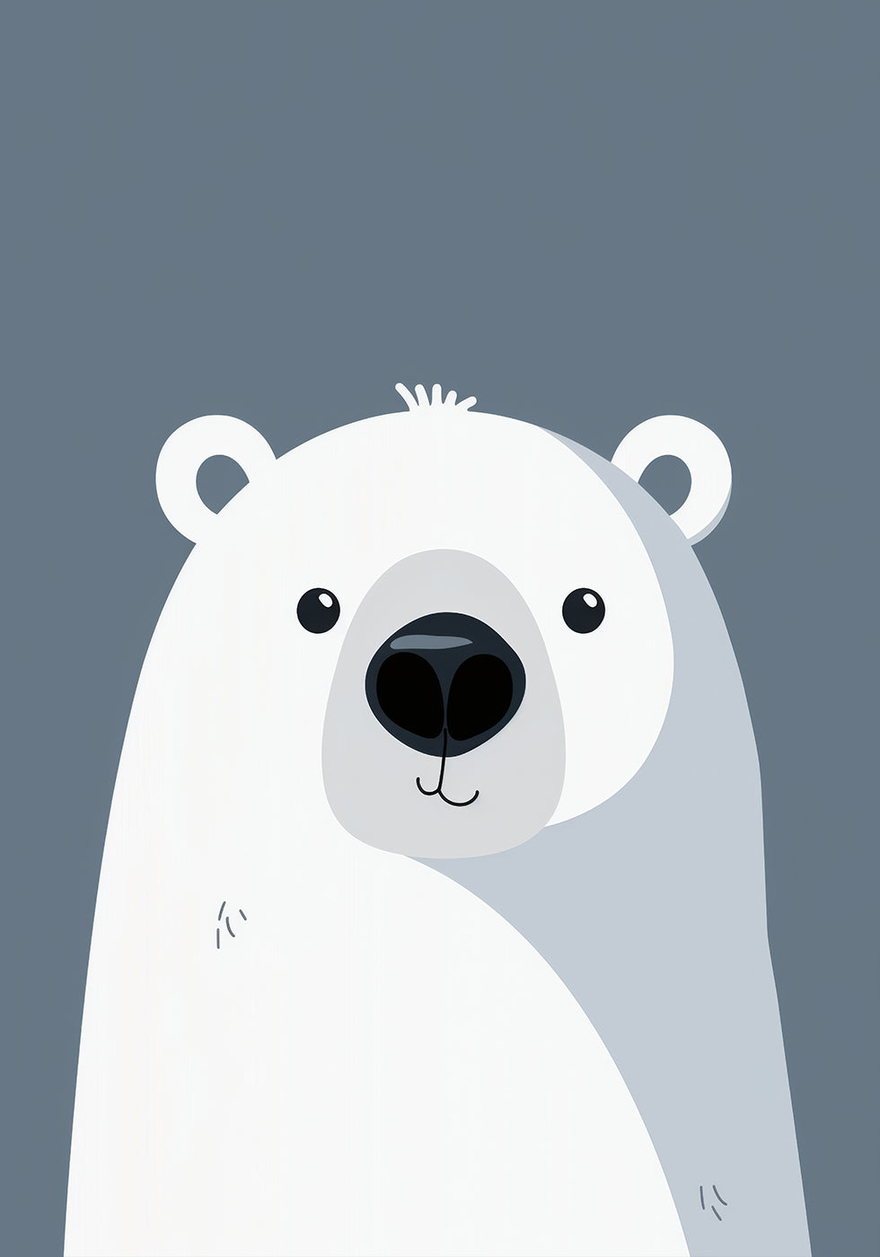 Arctic Smile, Polar Bear Plakat