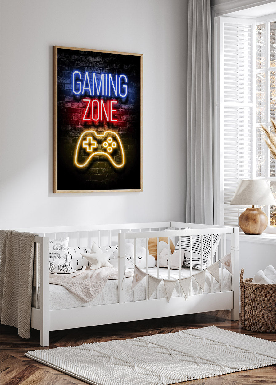 Gaming Zone Plakat - Posterbox.no