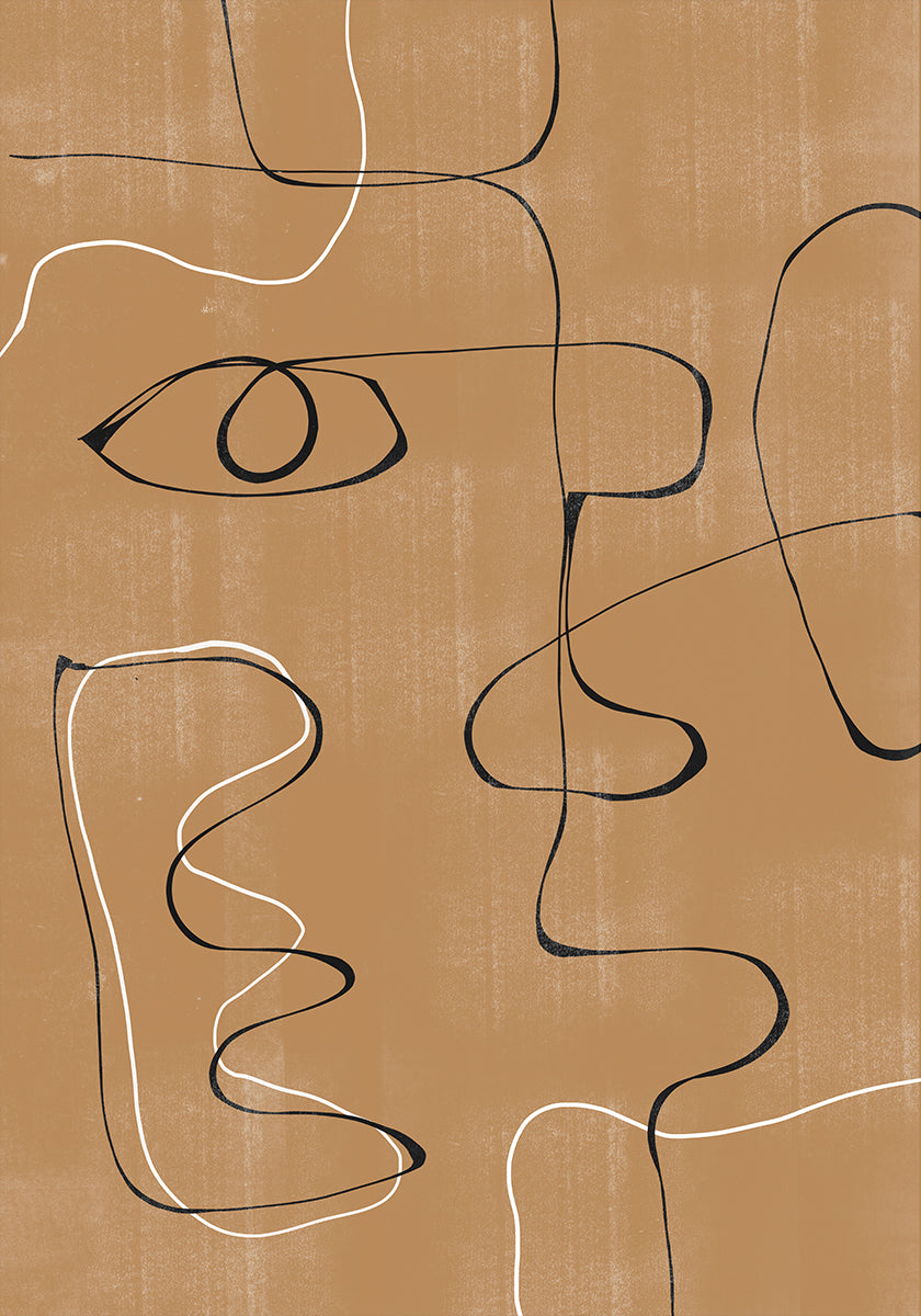 Whimsical Lines Plakat