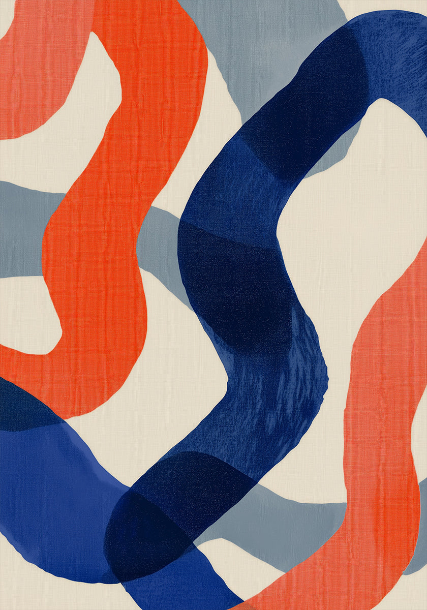 Bold Line Art Plakat