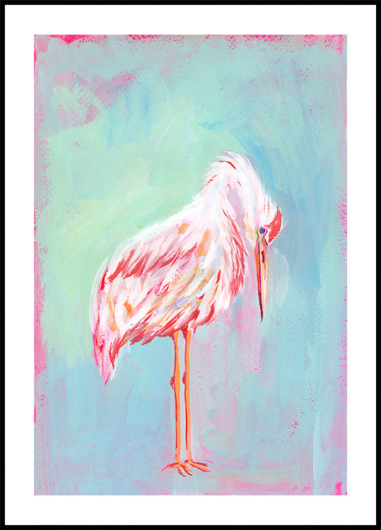 Graceful blush Plakat
