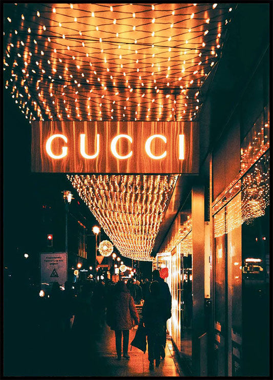 Gucci Glamour - Fashion Plakat - Posterbox.no