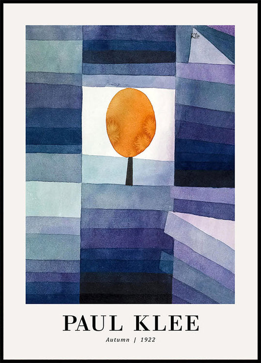 Autumn 1922 by Paul Klee Plakat - Posterbox.no