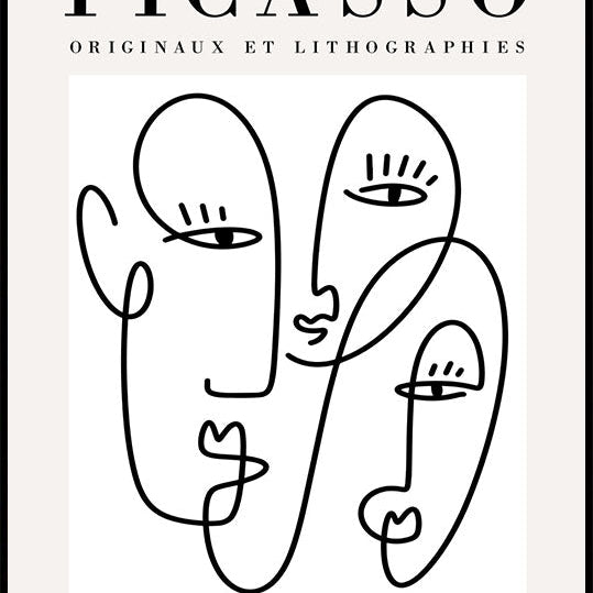 Pablo Picasso - Lithographie Plakat - Posterbox.no
