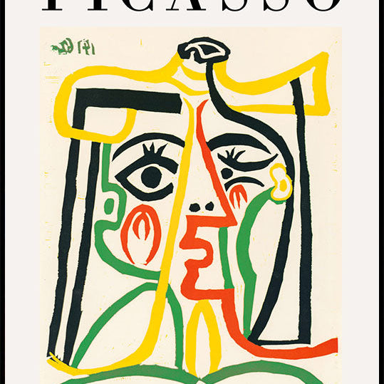 Pablo Picasso - El Rostro Plakat - Posterbox.no
