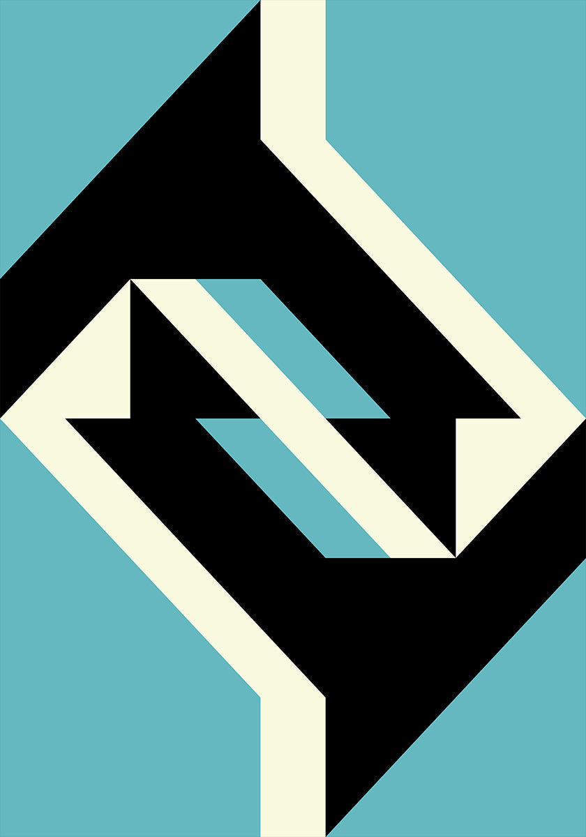 Geometric Illusion Plakat