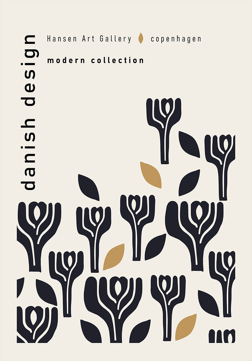 Art Gallery copenhagen modern collection Plakat