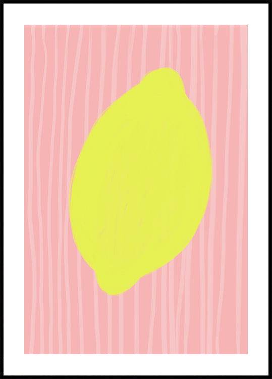 Lemon Glow Plakat