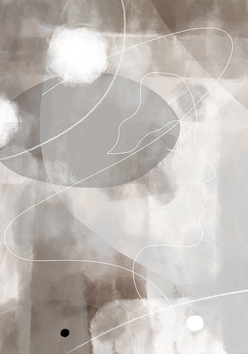 Abstrakt Profile PlakatPlakat