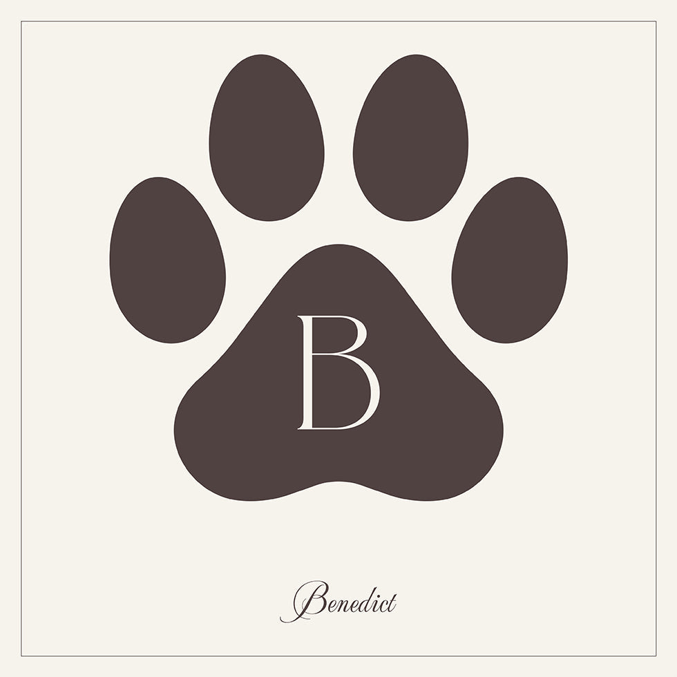 Dog's name Personal Plakat