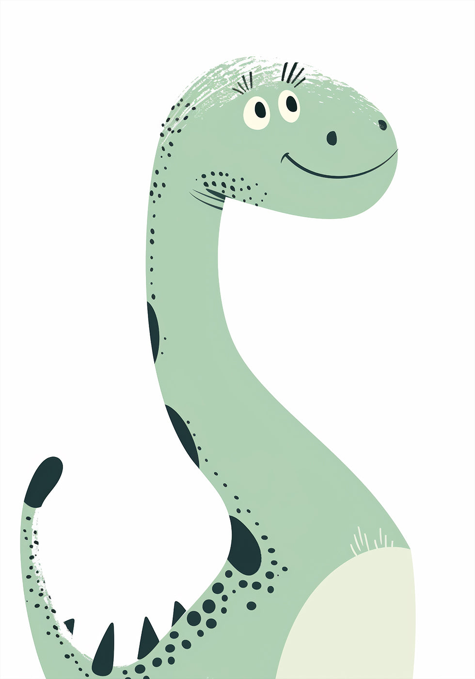 Friendly Dinosaur Plakat