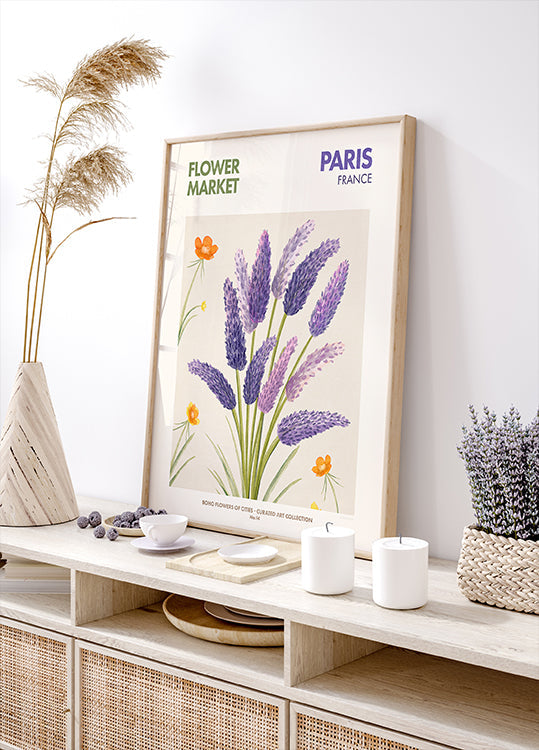 Lavender Blooms Plakat