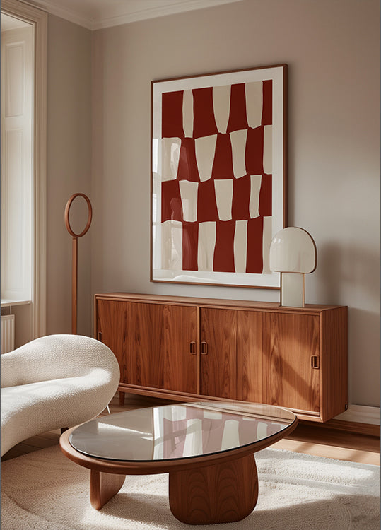 Crimson Waves Plakat