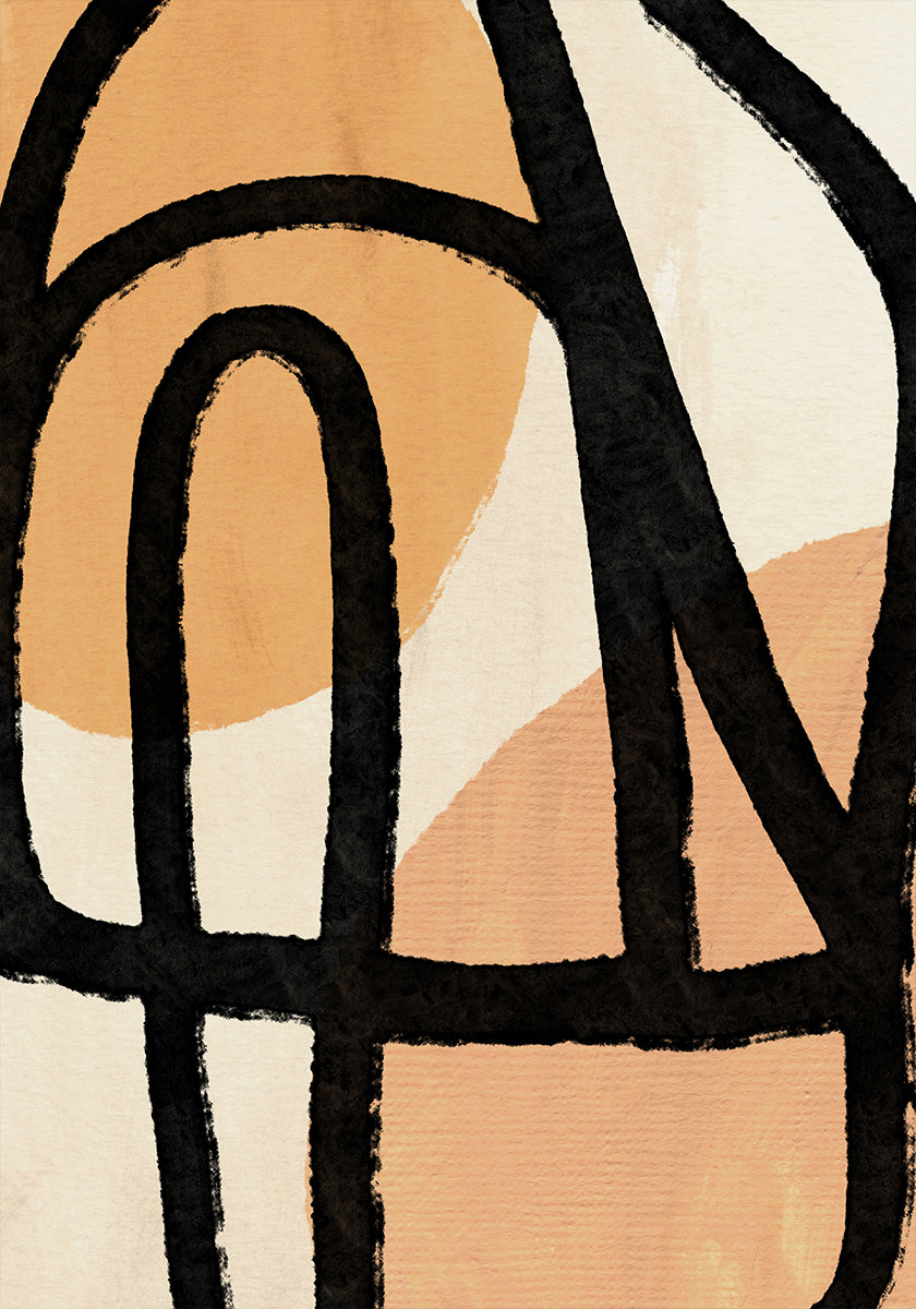 Curved Pathways Plakat