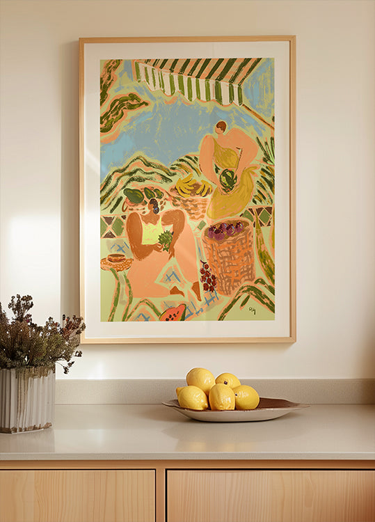 Fruit Stand Plakat