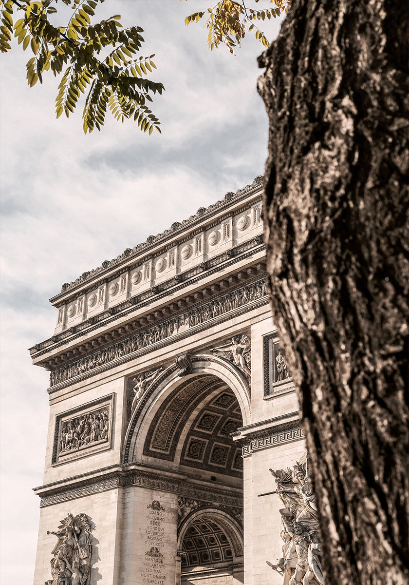 Arc de Triomphe Paris Plakat