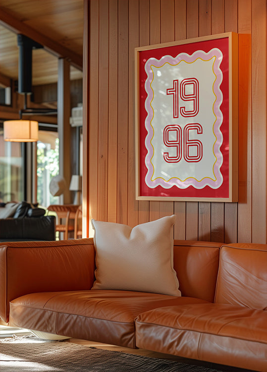 Your Year in Retro Style Personal Plakat