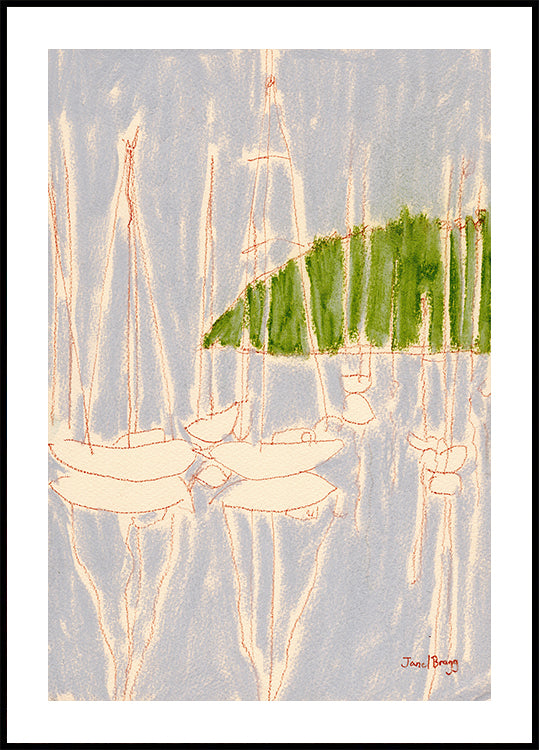 Cap Sante Reflections ii Plakat