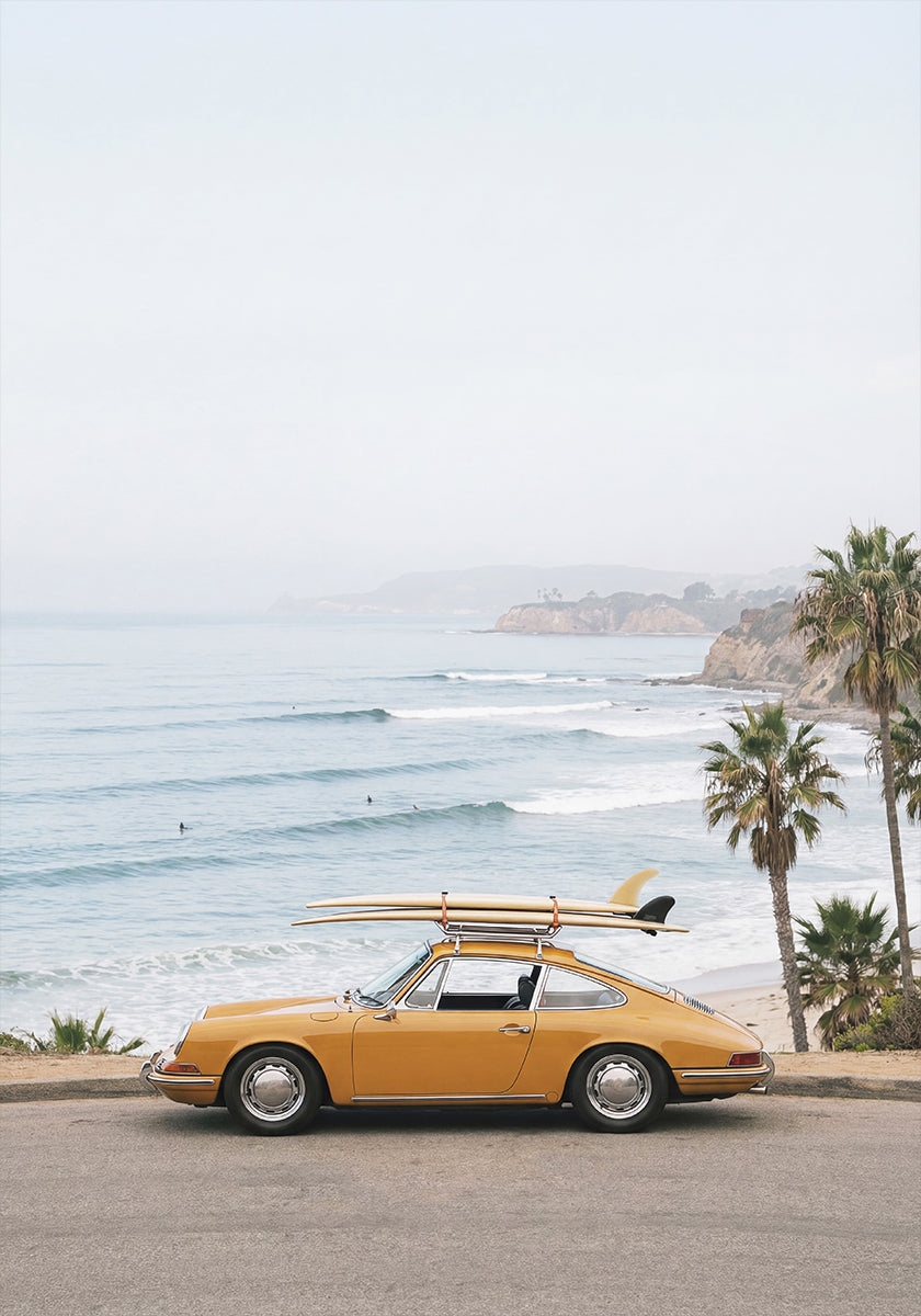 Porsche Coast Plakat