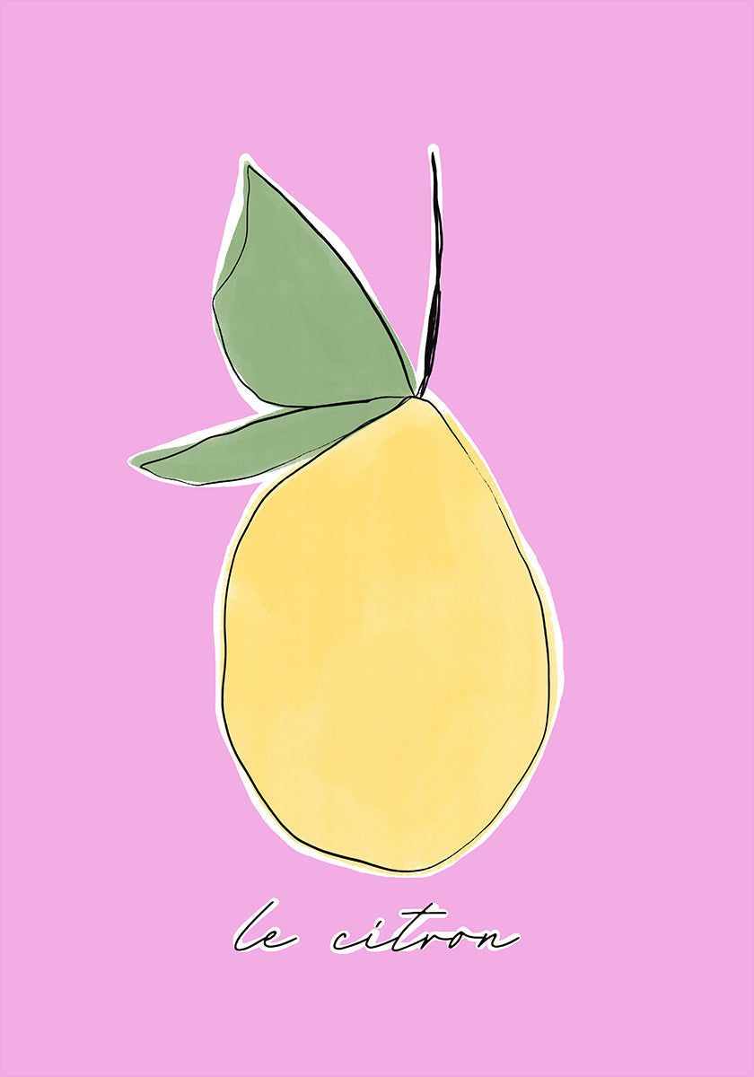 Citrus Delight Plakat