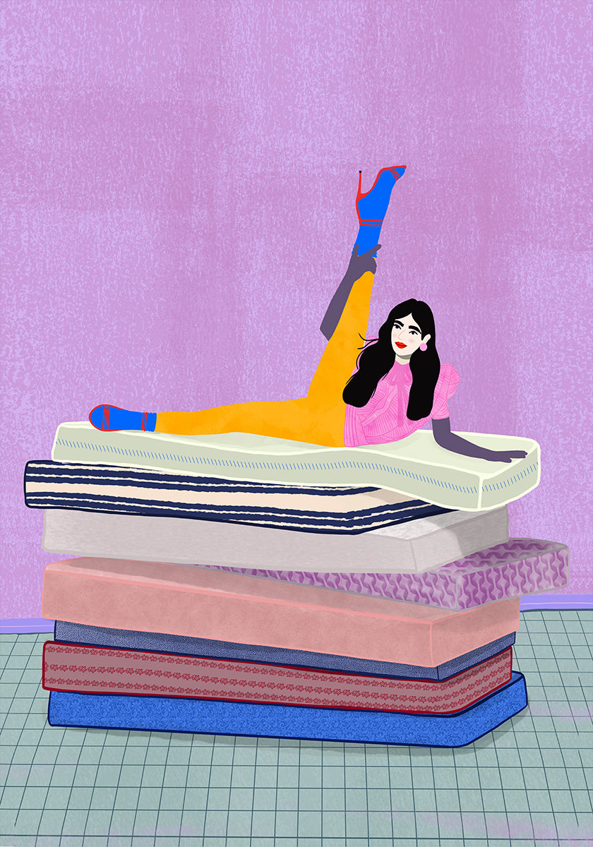 Raise your leg up to your head Plakat